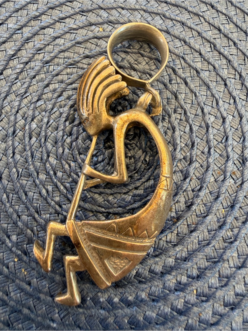 Sterling Silver Kokopelli necklace charm